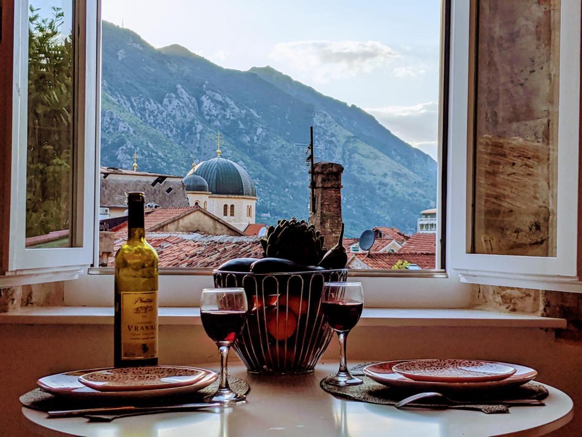 Romantic Rooftop View Hideaway- Old Town Nr 404 Kotor Exteriör bild